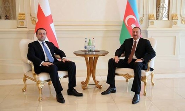 President Ilham Aliyev receives Prime Minister of Georgia Irakli Garibashvili